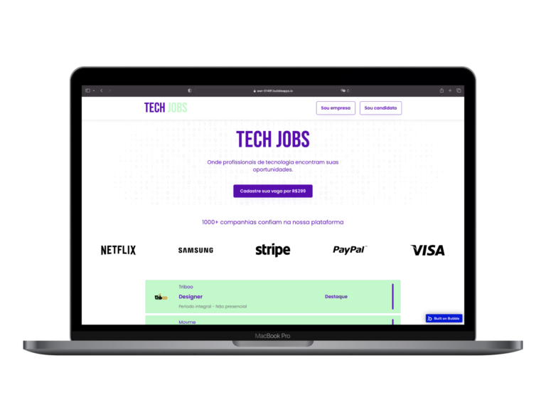 TechJobs Marketplace Vagas Emprego Multpla