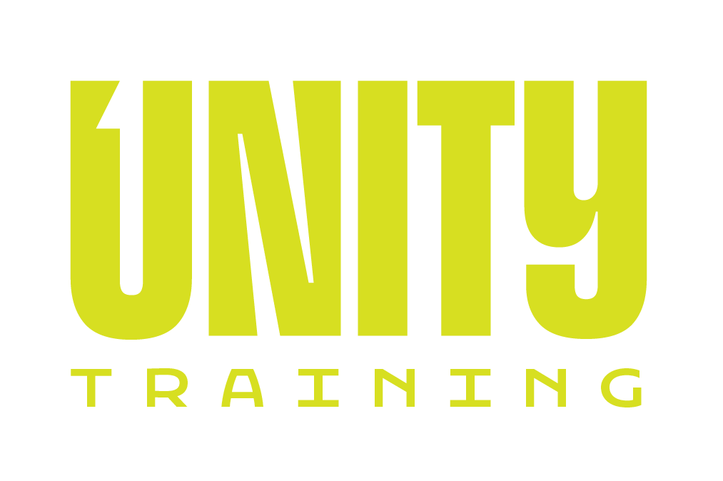 Logo Unity Training Corrida e Triathlon