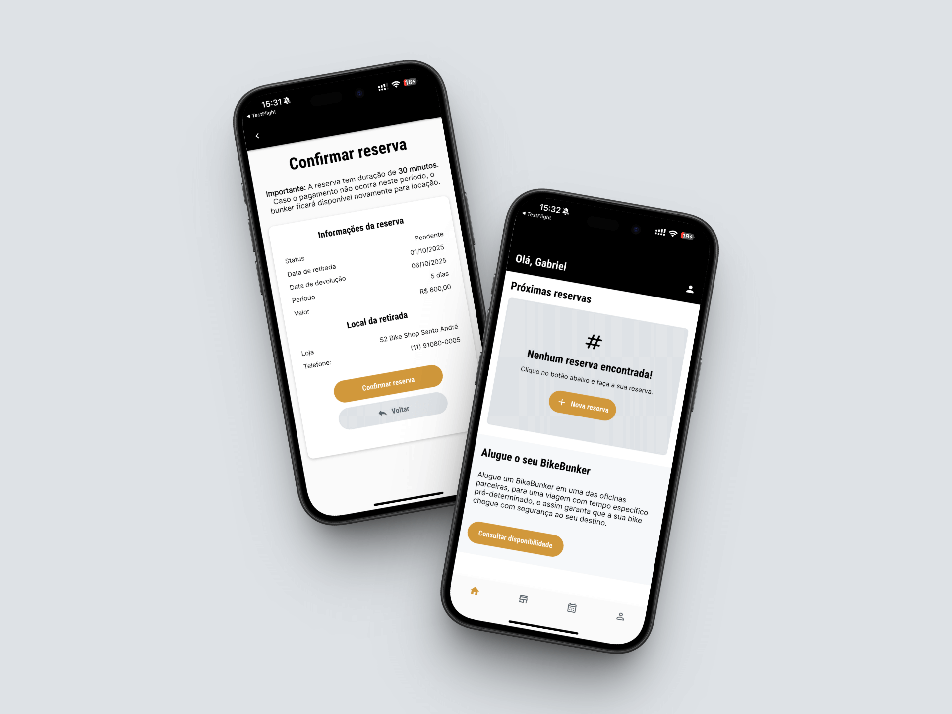 Bike Bunker Aluguel de Bike Aplicativo